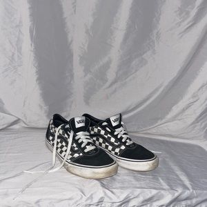 Mens Vans Checkered Sneakers